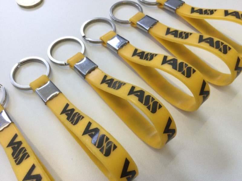 Vass Keyring Loop Yellow