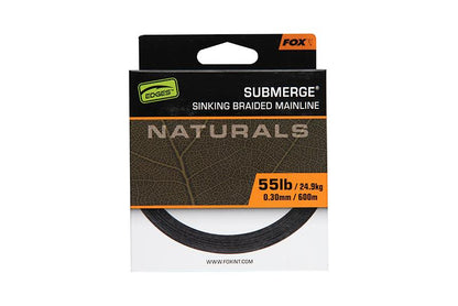 Fox Edges Naturals Submerge Sinking Braid