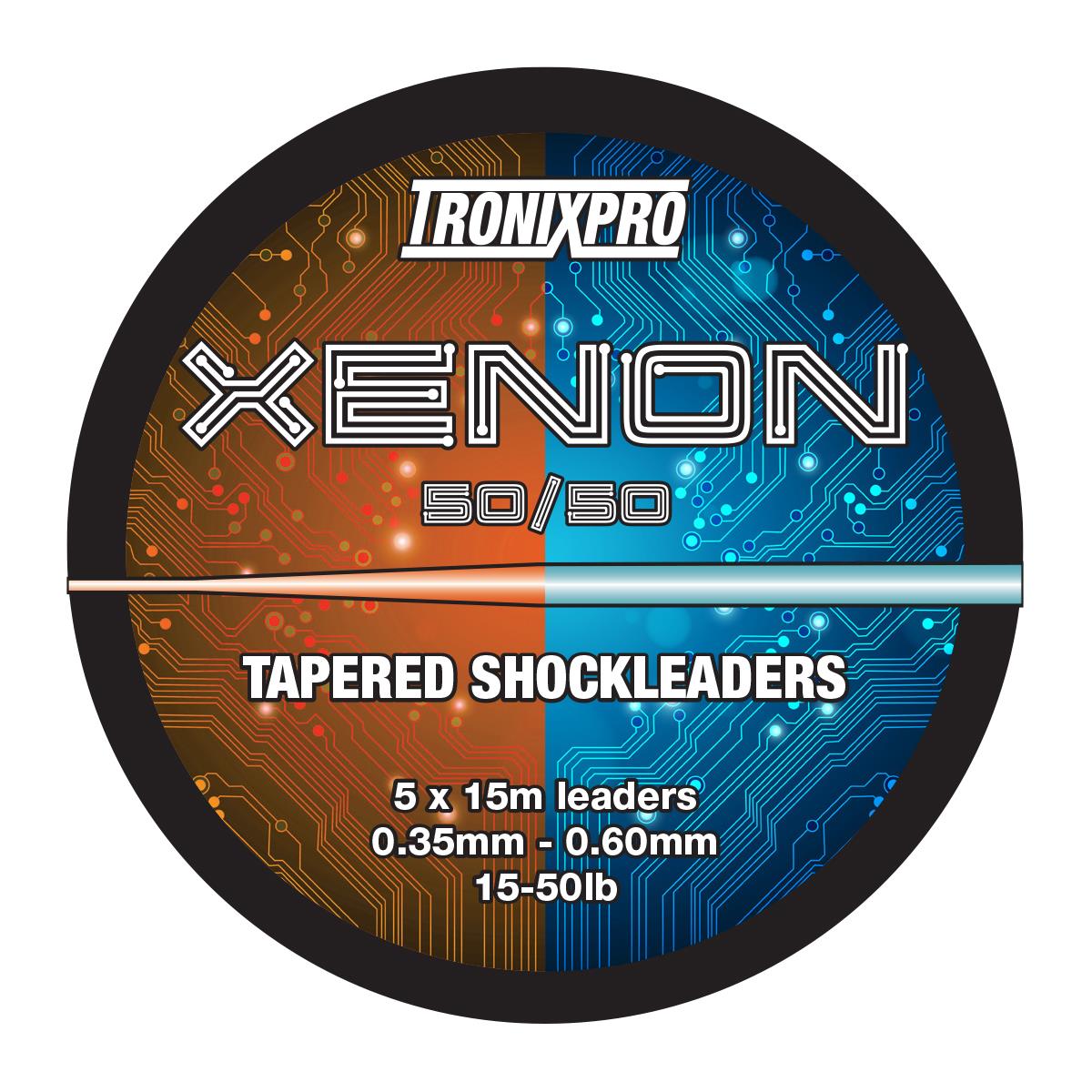 TronixPro Xenon Tapered Leaders 50/50