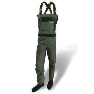 Black Cat Waders Green