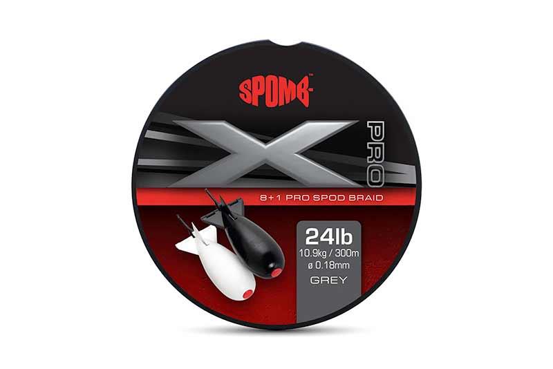 Spomb X Pro Braid Grey 8+1 0.18mm 24lbs