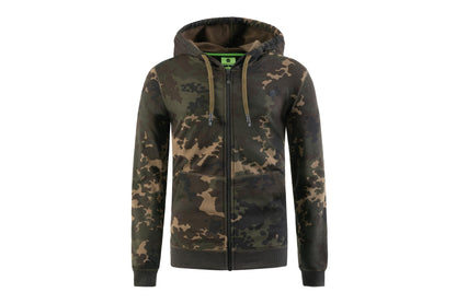 Korda Zip Hoodie Dark Kamo