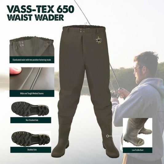 Vass-Tex 650 Series Waist Wader