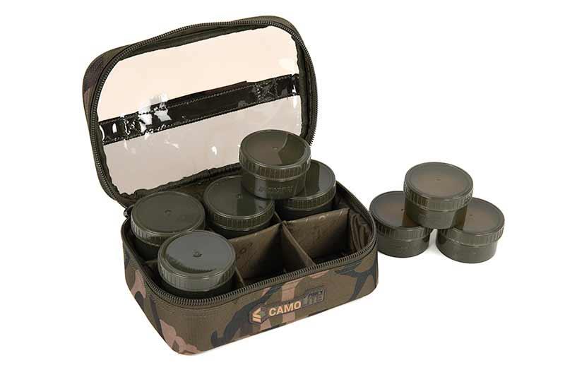 Fox CamoLite Hookbait Case 8 Pot