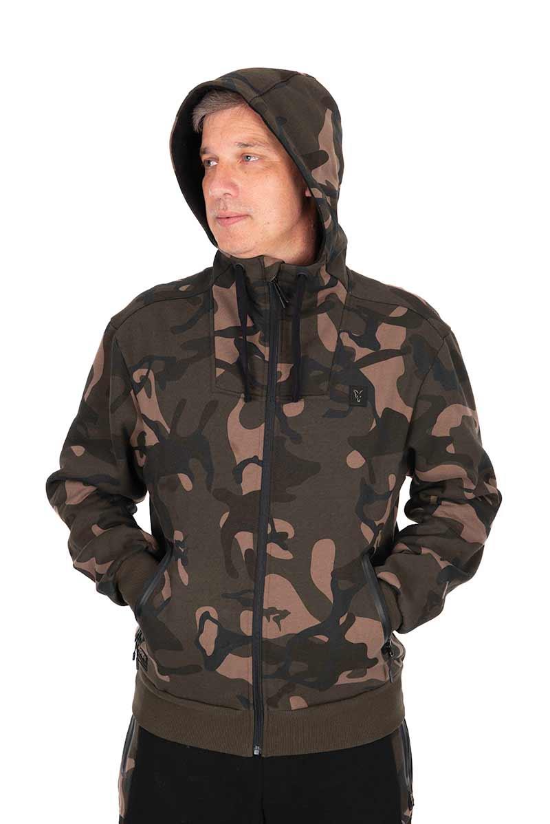 Fox Camo full zip premium 310 hoodie