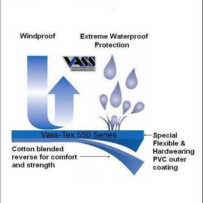 Vass-Tex 550 Extreme Waterproof Bib & Brace