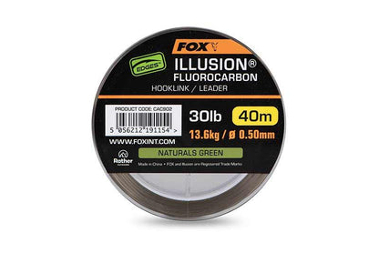 Fox Edges Illusion Fluorocarbon Naturals Green