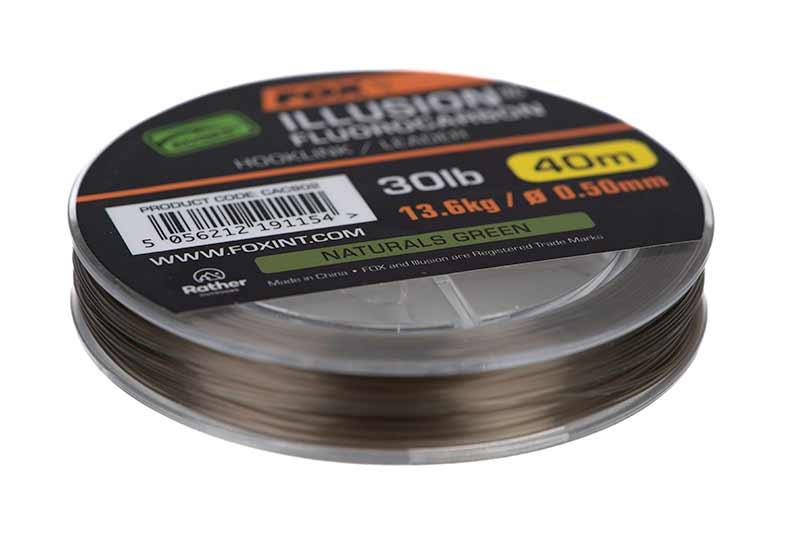 Fox Edges Illusion Fluorocarbon Naturals Green