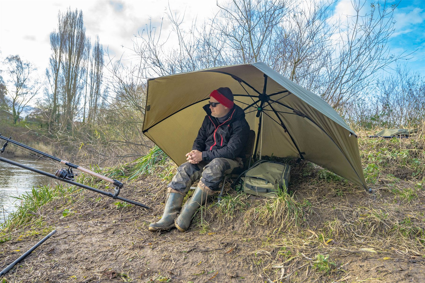 Korum Supa Lite River Parapluie