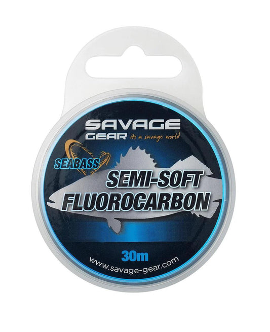 Savage Gear Semi-Soft Fluorocarbon Seabass