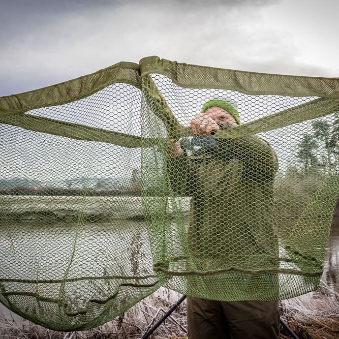 Korum Folding Latex Triangle Net