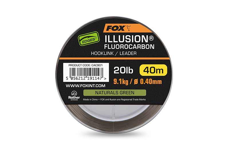 Fox Edges Illusion Fluorocarbon Naturals Green