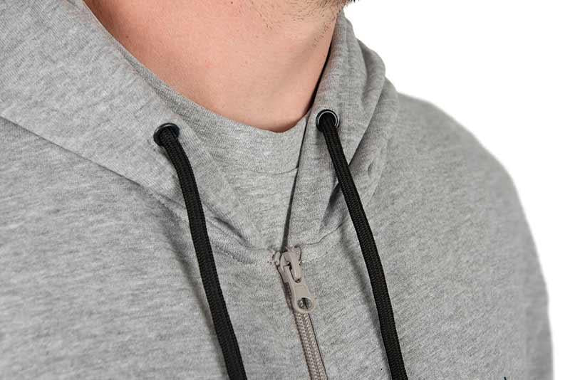 Spomb Grey Zipped Hoody