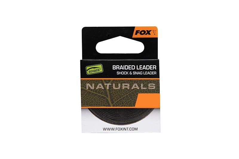 Fox Edges Naturals Braided Leader