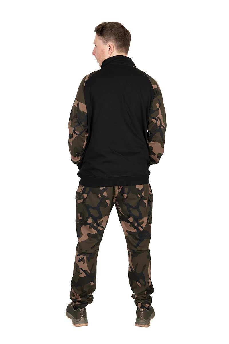 Fox LW Black / Camo Qtr Zip