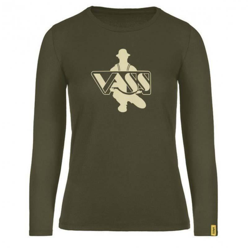 Vass Ladies Printed Long Sleeve Tee Shirt