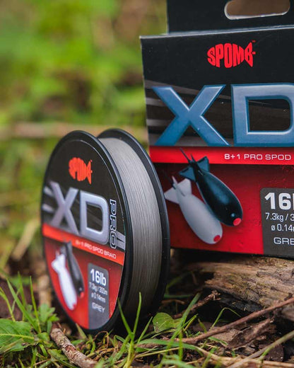 Spomb XD Pro Braid Grey 8+1 0.14mm 16lbs