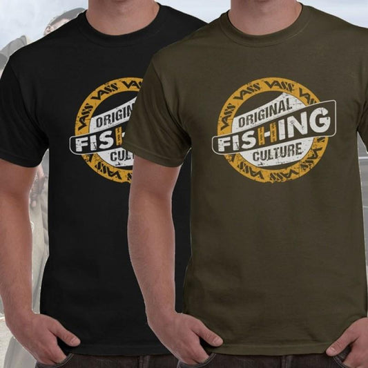 Vass Fishing Culture Printed T-Shirt