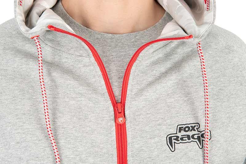Sweat à capuche Fox Rage Voyager gris clair 