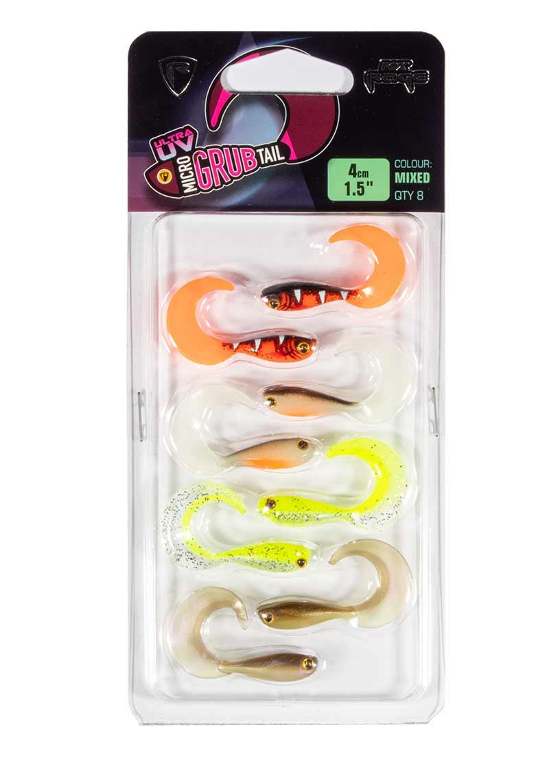 Fox Rage Micro Grub Pack de couleurs mélangées 