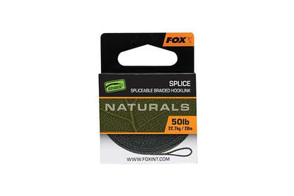 Fox Edges Naturals Splice Hooklength 50lb