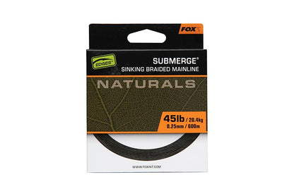 Fox Edges Naturals Submerge Sinking Braid