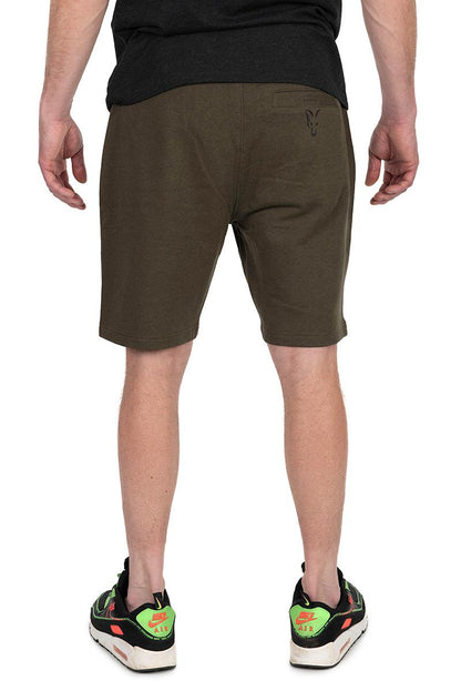 Leichte Jogger-Shorts aus der Fox-Kollektion in Grün und Schwarz 