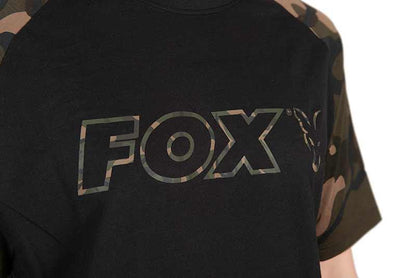 Fox Black / Camo Outline T-Shirt