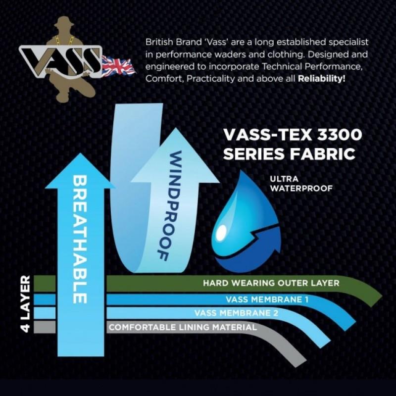 Vass-Tex 3300 Heavy Duty Breathable Chest Wader