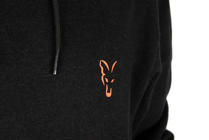 Kapuzenpullover aus der Fox-Kollektion in Schwarz und Orange 