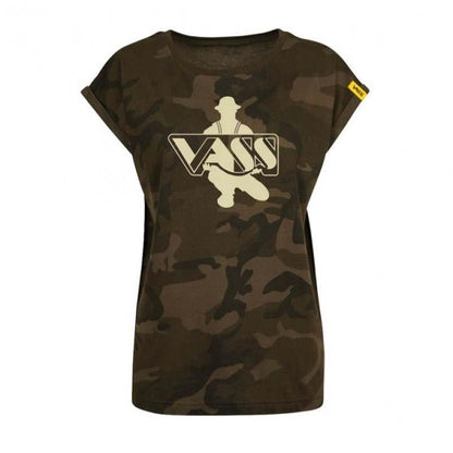 Vass Ladies Printed Camo T-Shirt