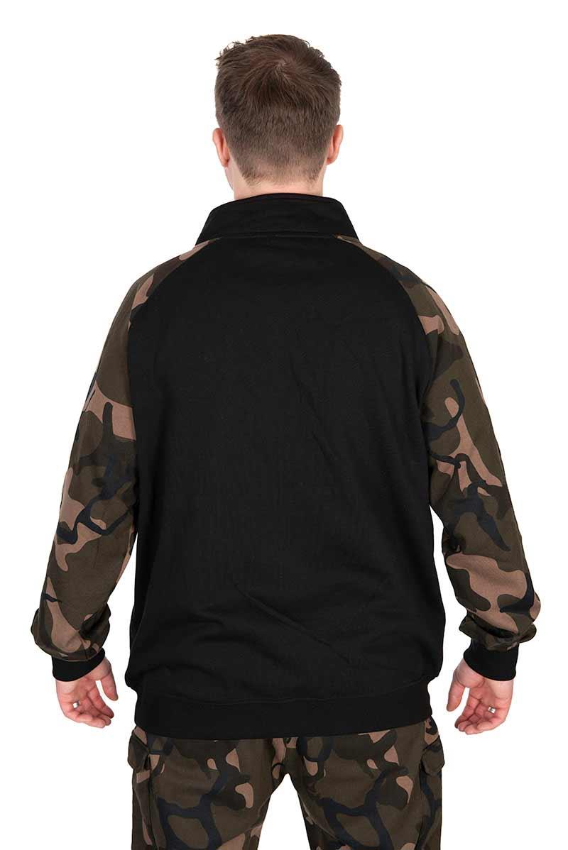 Fox LW Black / Camo Qtr Zip