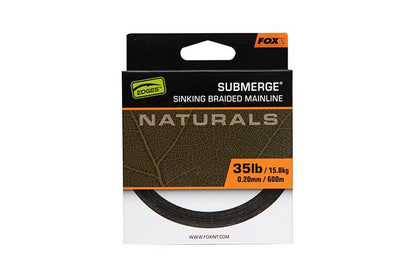 Fox Edges Naturals Submerge Sinking Braid