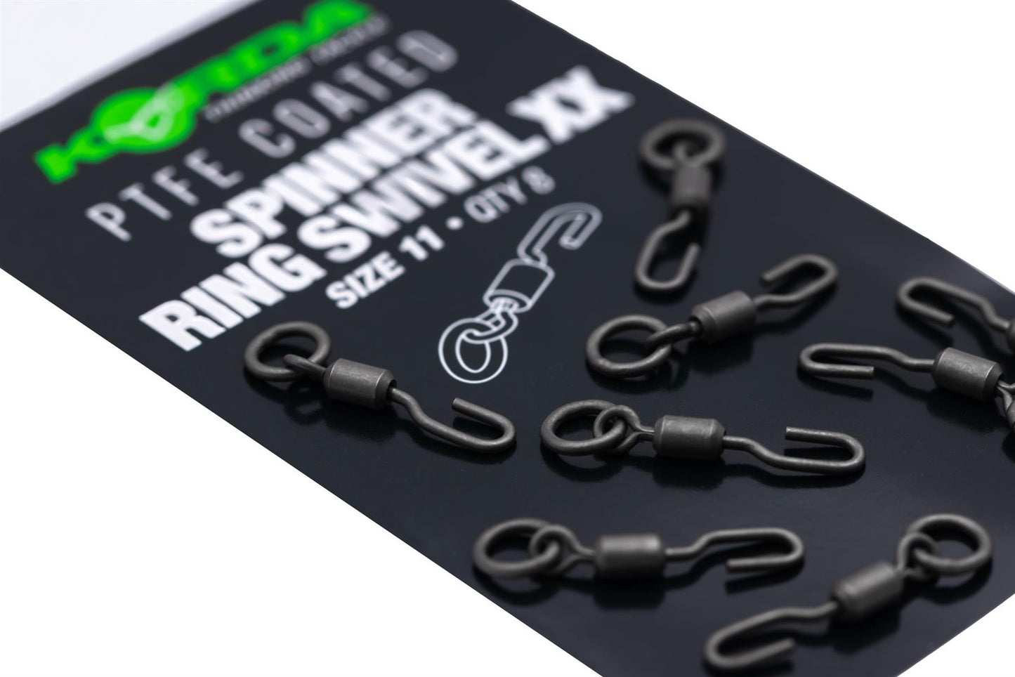 Korda PTFE Spinner Ring Swivels XX Size 11