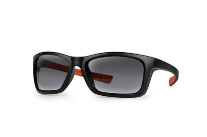 Fox Collection Wraps - Black Orange - Grey Lense