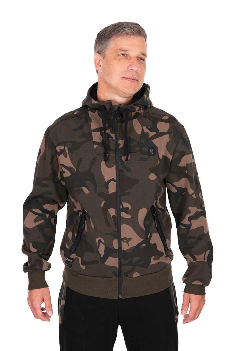 Fox Camo full zip premium 310 hoodie