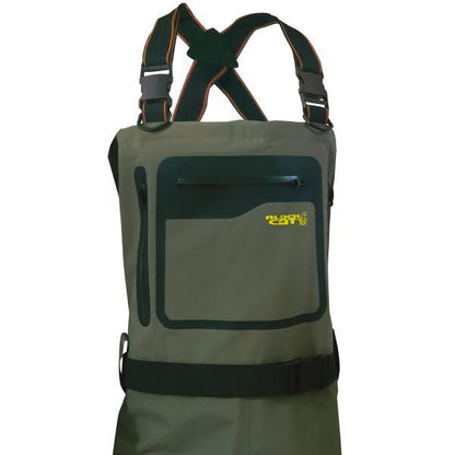 Black Cat Waders Green