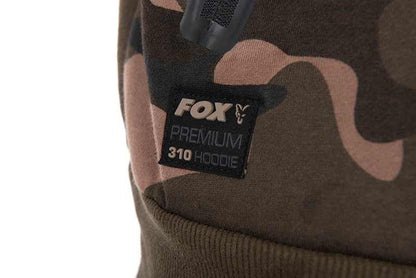 Fox Camo full zip premium 310 hoodie