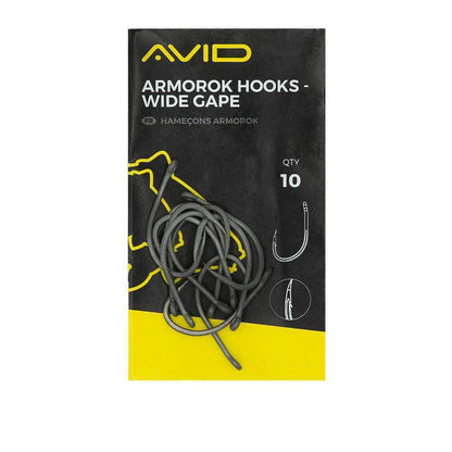 Avid Armorok Hooks - Wide Gape