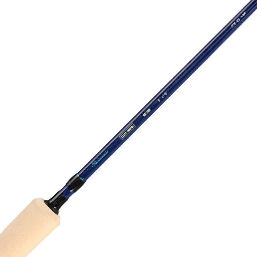 Shakespeare Cedar Canyon Carbon Fly Rod 8ft 5/6wt 4pc