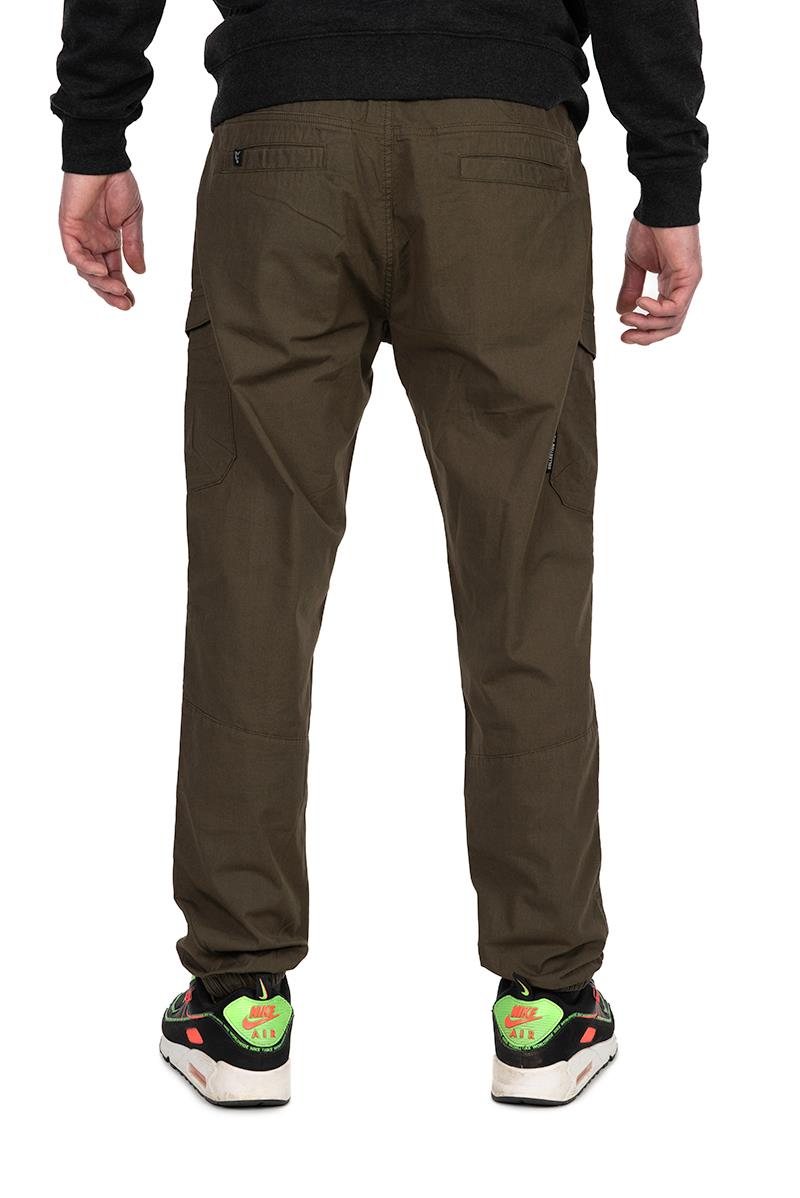 Pantalon cargo léger Fox Collection vert et noir 