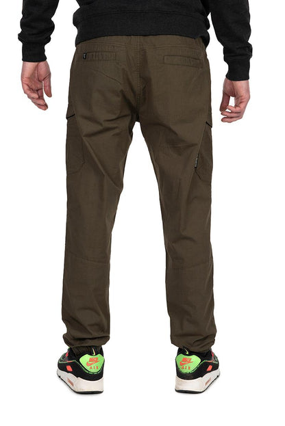 Fox Collection Light Weight Cargo Trouser Green & Black