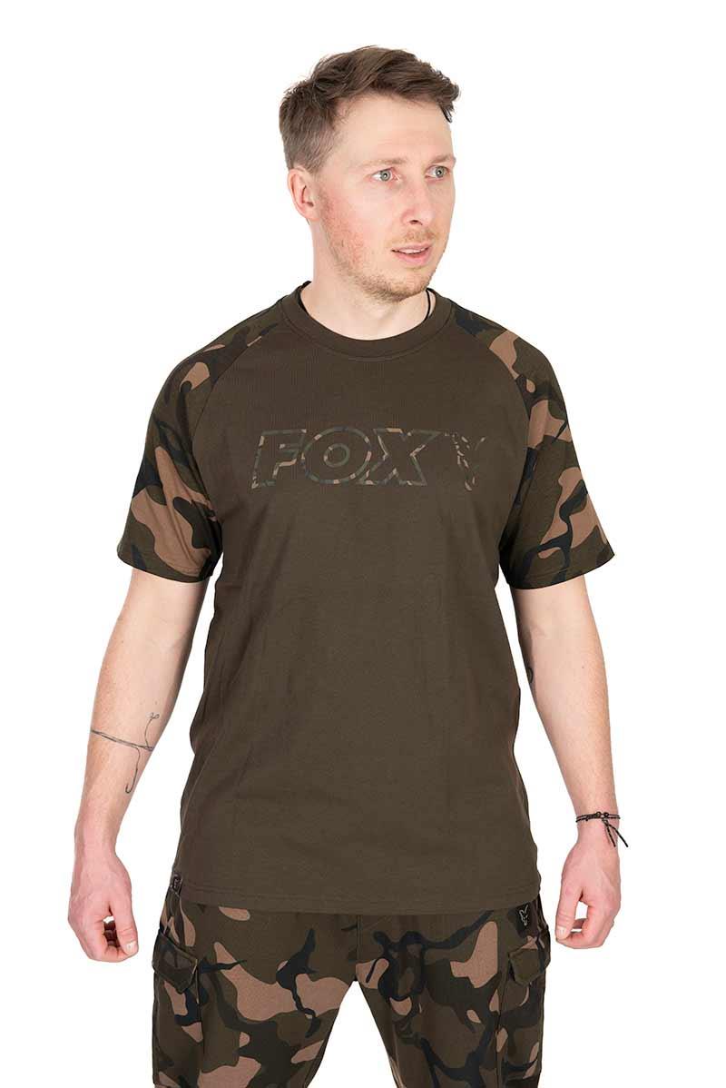 Fox Khaki / Camo Outline T-Shirt