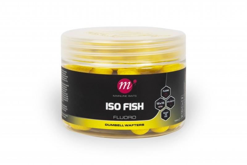 Mainline Carp - ISO Fish Fluoro Dumbell Wafters - 12 x 15mm