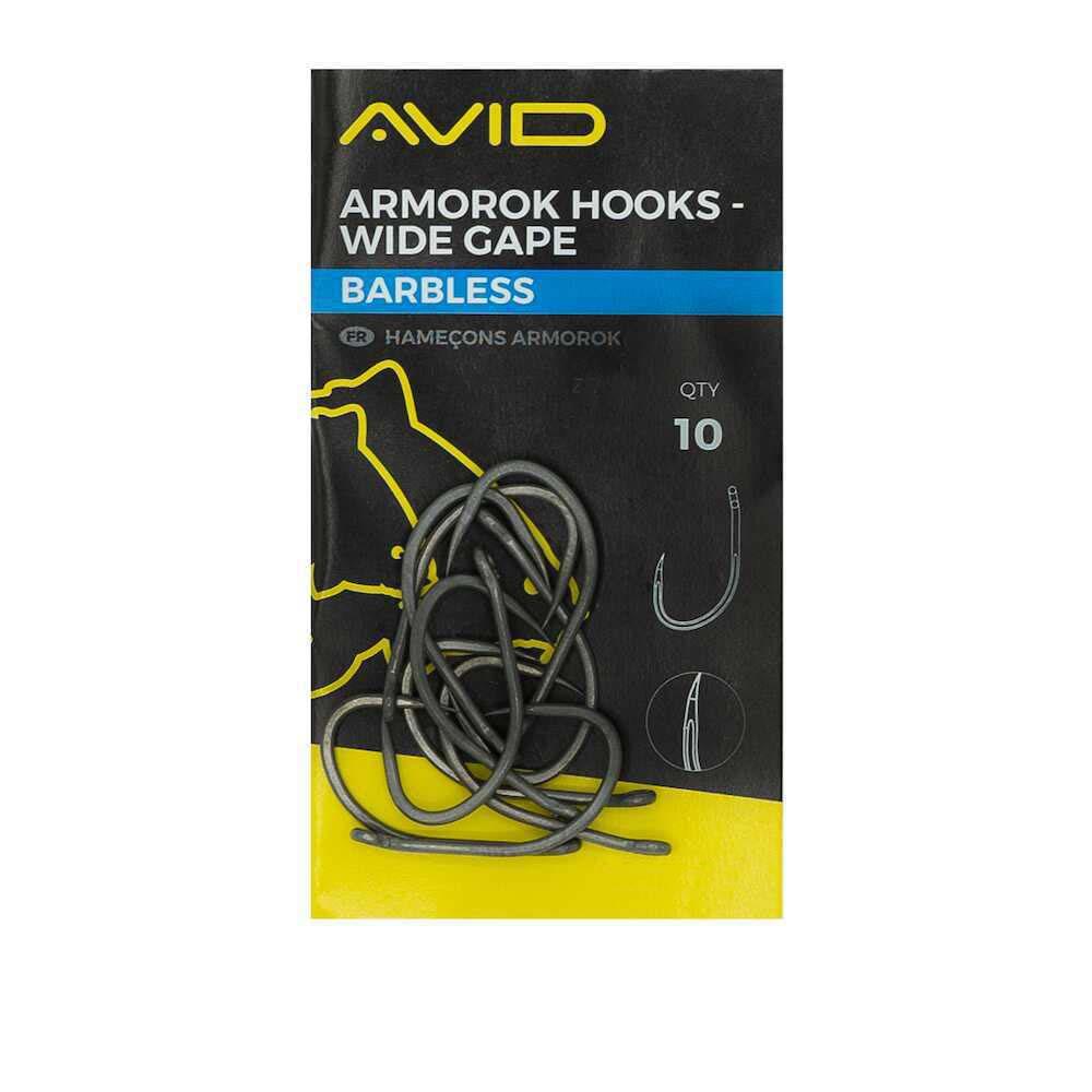 Avid Armorok Hooks - Wide Gape