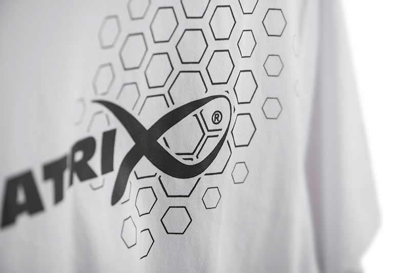 Matrix Hex Print T-Shirt White