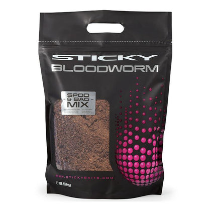 Sticky Baits Bloodworm Spod &amp; Sac Mélange 2,5 kg 