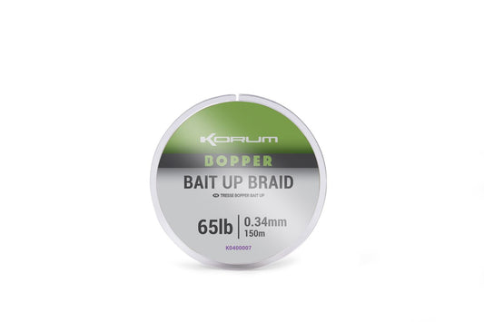 Korum Bopper Bait Up Braid – 65 Pfund