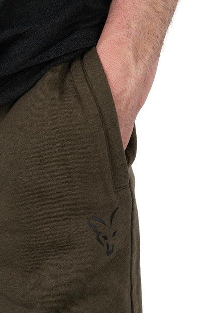 Leichte Jogger-Shorts aus der Fox-Kollektion in Grün und Schwarz 