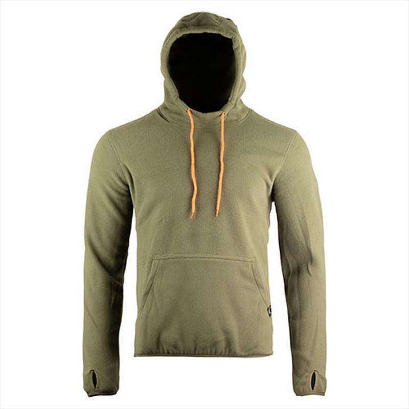 Sweat à capuche polaire Speero vert